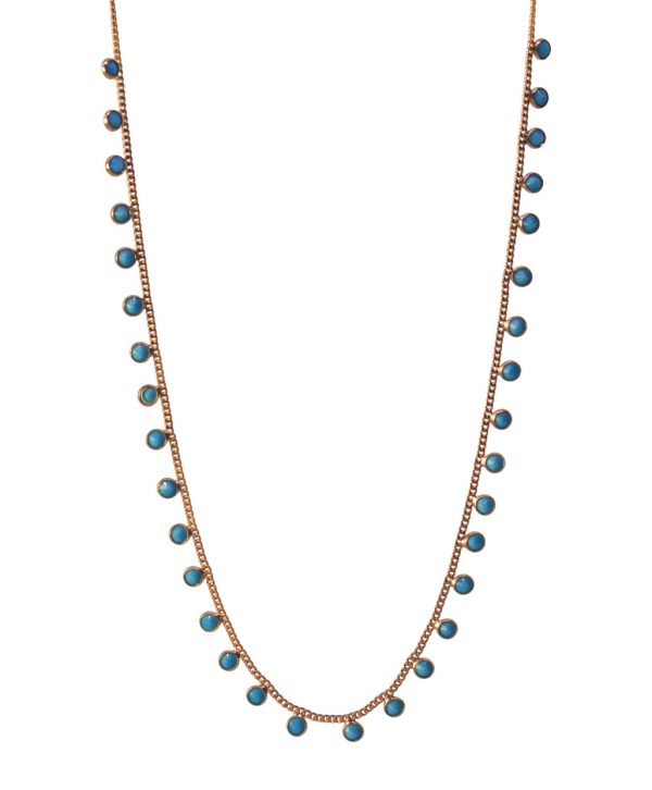 Turquoise Gourmet Silver Necklace