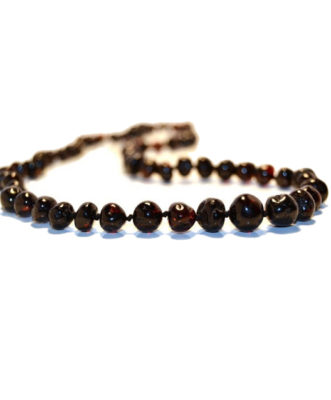 Cherry Color Amber Necklace