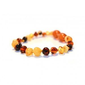 Multi Color Amber Bracelet